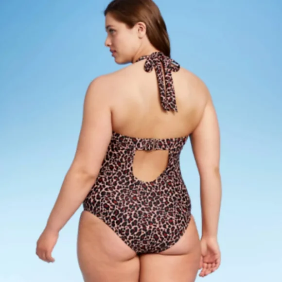 KONA SOL TWIST FRONT ONE PIECE SWIMSUIT 22W - Picture 2 of 8